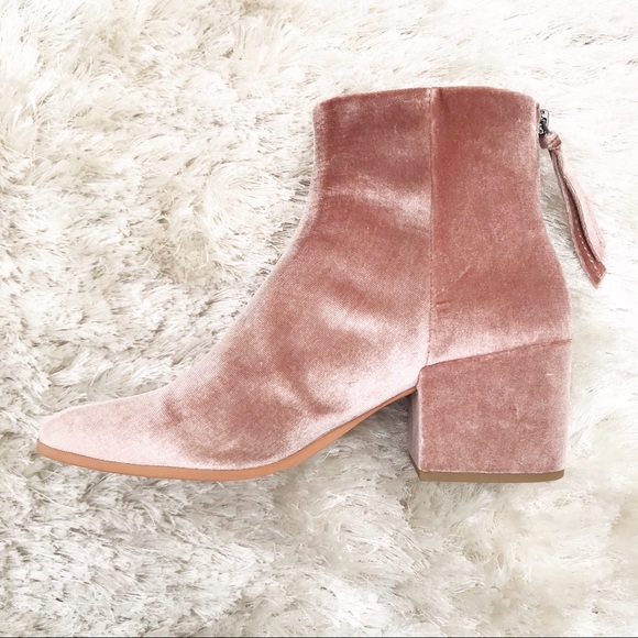 dolce vita velvet booties